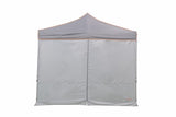 Wildtrak 3.0m Solid Gazebo Wall with Centre Zip