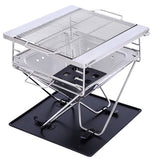 Wildtrak Frontier 450 Stainless Steel Folding BBQ