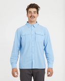 Xtm Dunkeld Men's Long Sleeve Shirt Blue Water