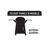 Weber Family Q Premium Cover (Q3X00N Series)