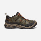 Keen Circadia Mens WP Low Cut Shoe Black Olive Potters Clay