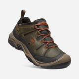 Keen Circadia Mens WP Low Cut Shoe Black Olive Potters Clay