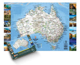 Hema Maps Australia Map 1000pc Jigsaw Puzzle