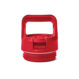Yeti Rambler Straw Cap Rescue Red