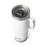Yeti Rambler 20oz Travel Mug w/ Stronghold Lid - White