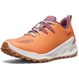KEEN Women's Zionic Waterproof Tangerine Star White shoe