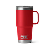 Yeti Rambler Travel Mug 20oz Rescue Red with Stronghold Lid