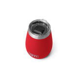 Yeti Wine Tumbler 10oz with Mag Slider Lid Rescue Red