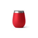 Yeti Wine Tumbler 10oz with Mag Slider Lid Rescue Red