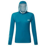 GILL Womens Xpel Hoodie Pool Blue