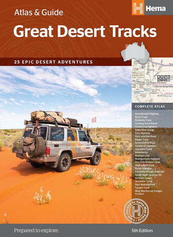 Hema Great Desert Tracks Atlas & Guide 5th Edition