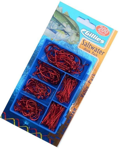 Gilles Assorted Saltwater Hooks 200pc