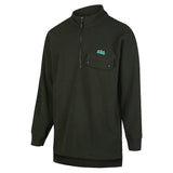 Ridgeline Bush Zip Shirt Black MED