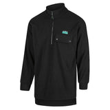 Ridgeline Bush Zip Shirt Black MED