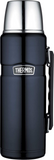 Thermos King Stainless Steel Flask 1.2L Midnight Blue