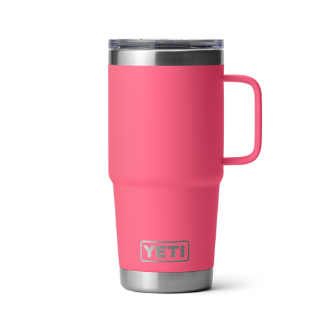 Yeti Rambler 20oz Travel Mug w/ Stronghold Lid - Tropical Pink