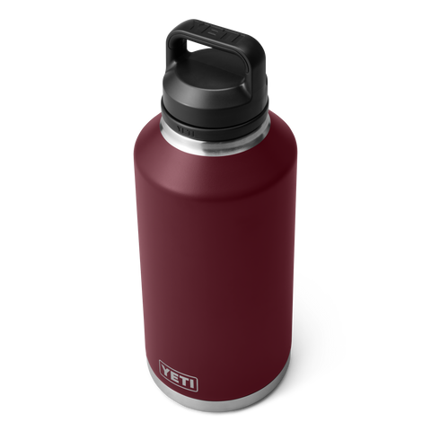 Yeti Rambler 64oz Chug Cap Bottle Wild Vine Red