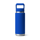 Yeti Rambler 26oz Bottle With Straw Cap -Royal Blue