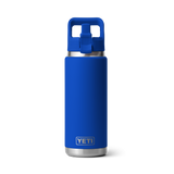 Yeti Rambler 26oz Bottle With Straw Cap -Royal Blue