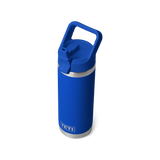 Yeti 18oz Rambler with Straw Cap - Royal Blue (532ml)
