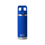 Yeti 18oz Rambler with Straw Cap - Royal Blue (532ml)