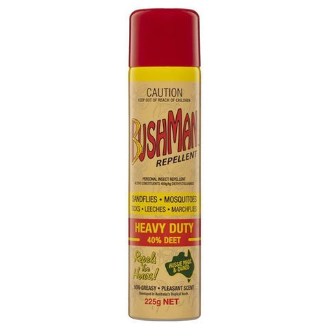 Bushman Repellent Heavy Duty 40% DEET Spray 225g
