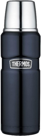 Thermos 470ml King S/S Vacuum Insulated Flask Midnight Blue