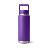 Yeti Rambler 26oz Bottle With Straw Cap -Pace Purple