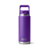 Yeti Rambler 26oz Bottle With Straw Cap -Pace Purple