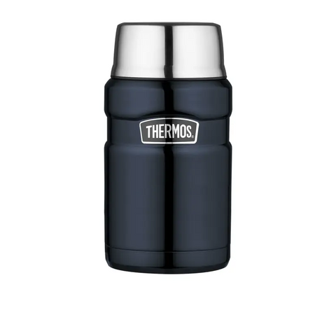 Thermos Stainless King Vacuum Insulated Food Jar 710ml Midnight Blue