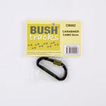 Bushtracks 6mm Camo Screw Carabiner