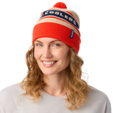 Yeti INTL POM Beanie White/Orange