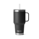 Yeti Rambler 35oz Mug w/ Straw Cap - Black