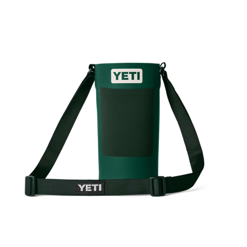 Yeti Large Black Forest Green Rambler Bottle Sling