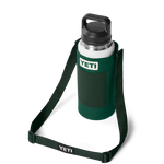 Yeti Large Black Forest Green Rambler Bottle Sling