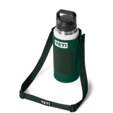 Yeti Large Black Forest Green Rambler Bottle Sling