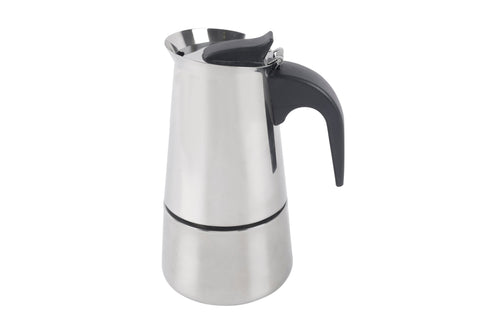 Wildtrak Four Cup Stainless Steel Coffee Maker