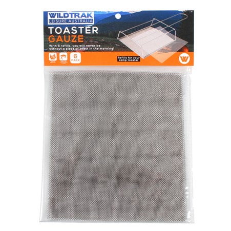 Wildtrak Replacement Gauze for Toaster 6 Pack
