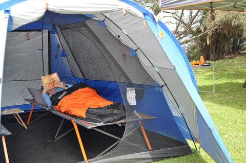 stretcher bed tent Wildtrak Easy Up Stretcher Bed Single Jumbo – Getaway Outdoors Kelmscott