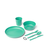 Sea To Summit Camp Dinnerware Set w/ Mesh Sack Light Green