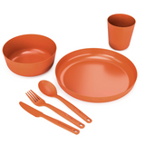 Sea To Summit Camp Dinnerware Set w/ Mesh Sack Orange