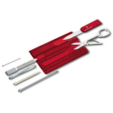 Victorinox SwissCard Classic (Transparent Red)