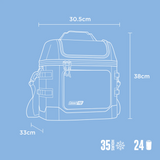 Coleman Soft Cooler Pro 24 Can Blue Sky