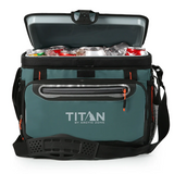 Titan 30 Can Zipperless HardBody Cooler - Jungle Hunt