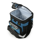 Titan 9 Can Zipperless HardBody Cooler - Marine Blue