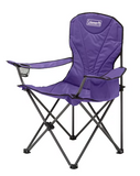 Coleman Queen Size Purple Quad Chair with Cooler Arm