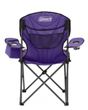 Coleman Queen Size Purple Quad Chair with Cooler Arm