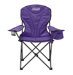 Coleman Queen Size Purple Quad Chair with Cooler Arm