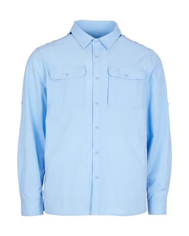 Xtm Dunkeld Men's Long Sleeve Shirt Blue Water