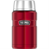 Thermos Stainless King Vacuum Insulated Food Jar 710ml Red